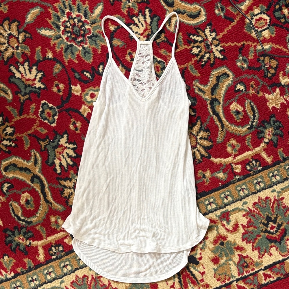 Y2K Ribbed Tank Top